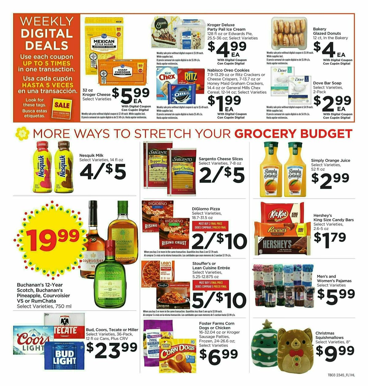 Food 4 Less Holiday Beverages Weekly Ad from December 6