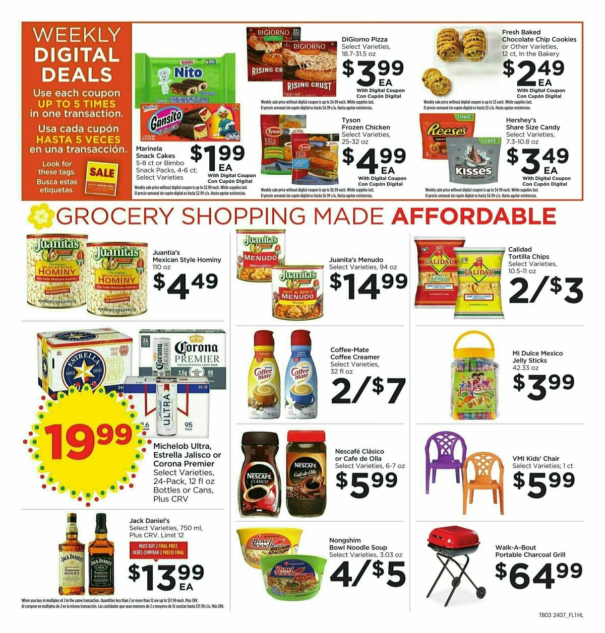 Food 4 Less Weekly Ad from March 20