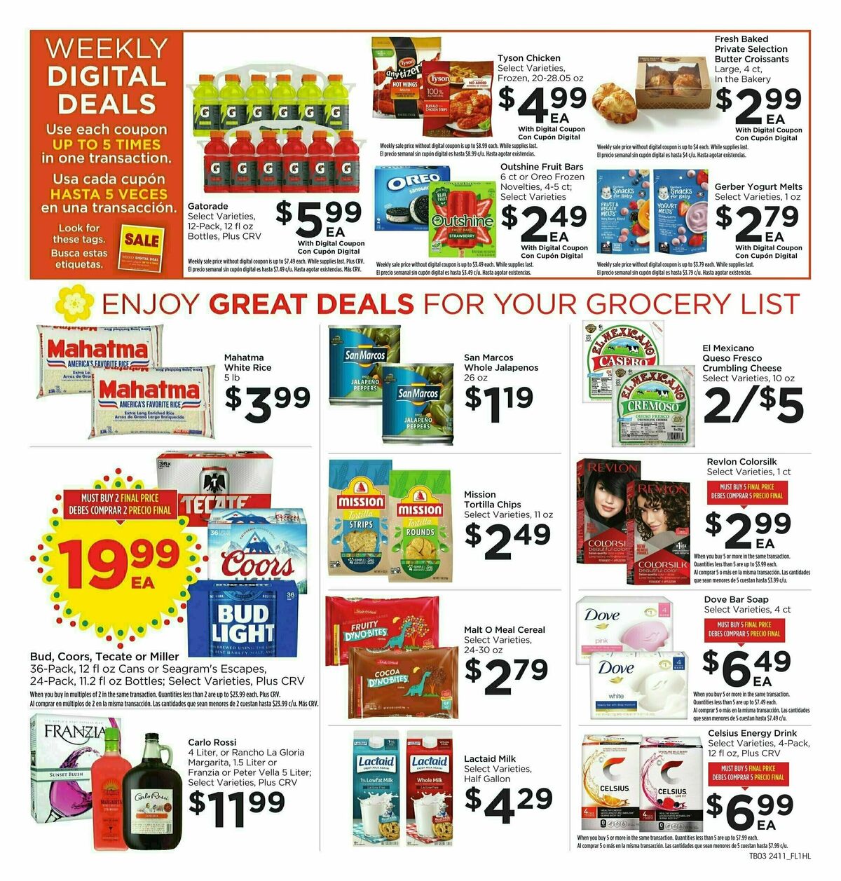 Food 4 Less Weekly Ad from April 17