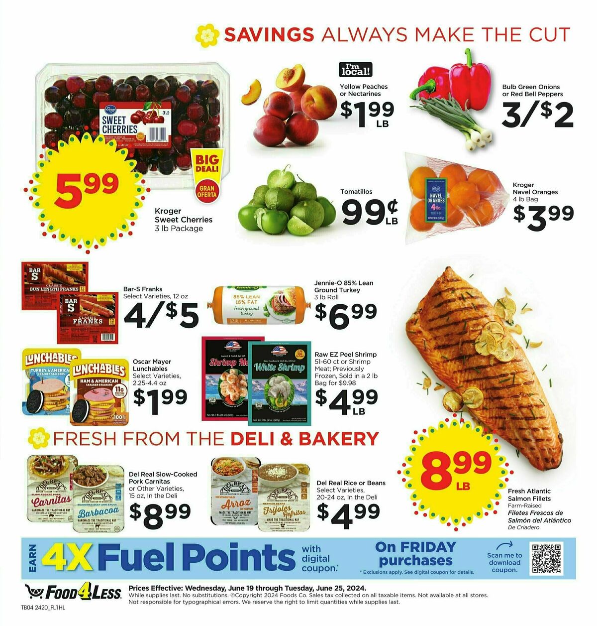 Food 4 Less Weekly Ad from June 19