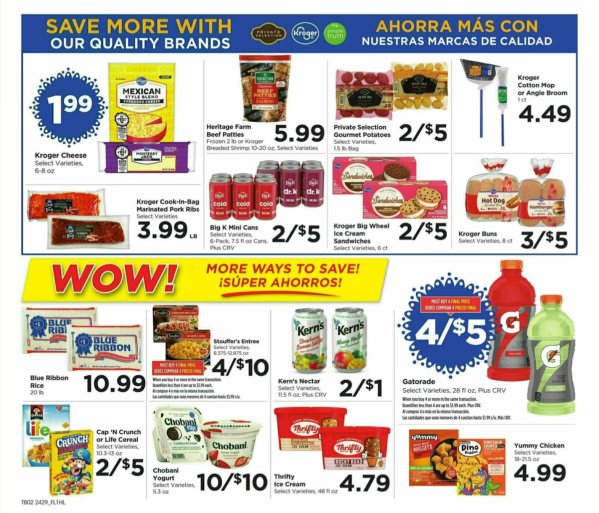 Food 4 Less Weekly Ad from August 21