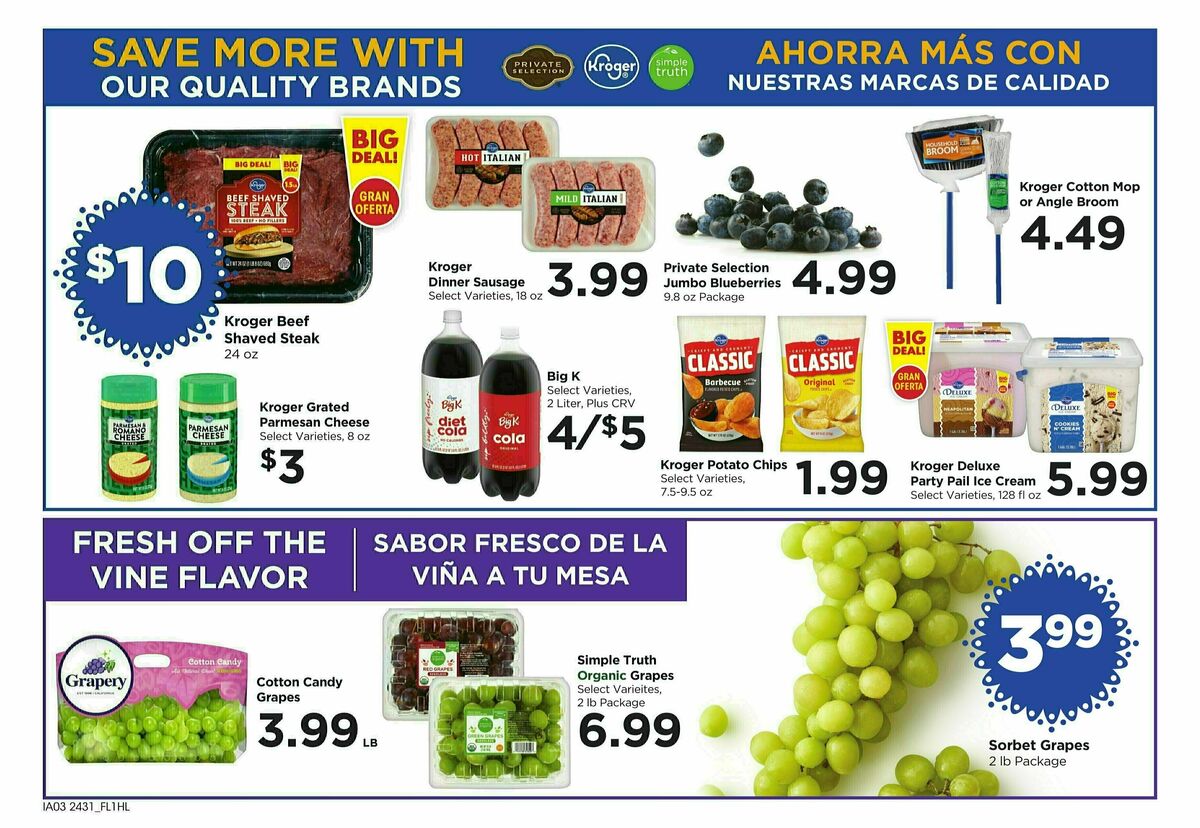 Food 4 Less Weekly Ad from September 4