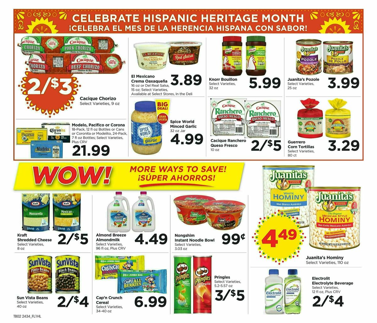 Food 4 Less Weekly Ad from September 25