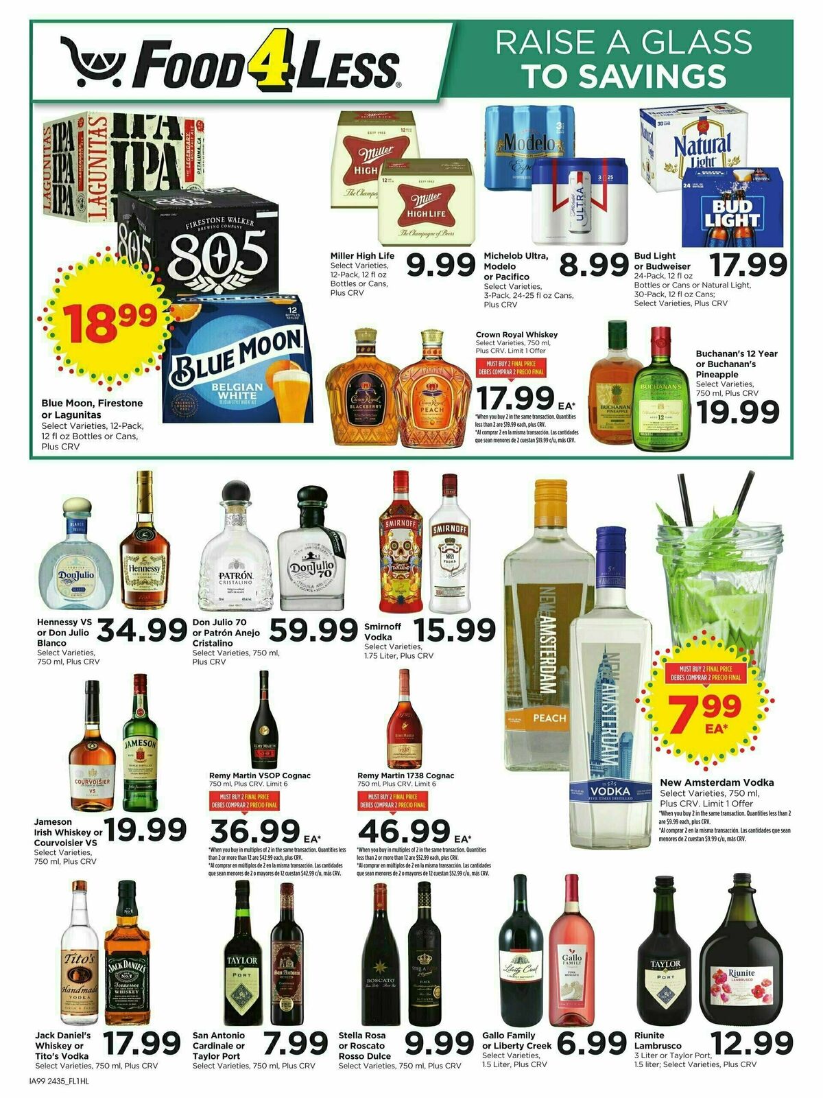 Food 4 Less Weekly Ad from October 2