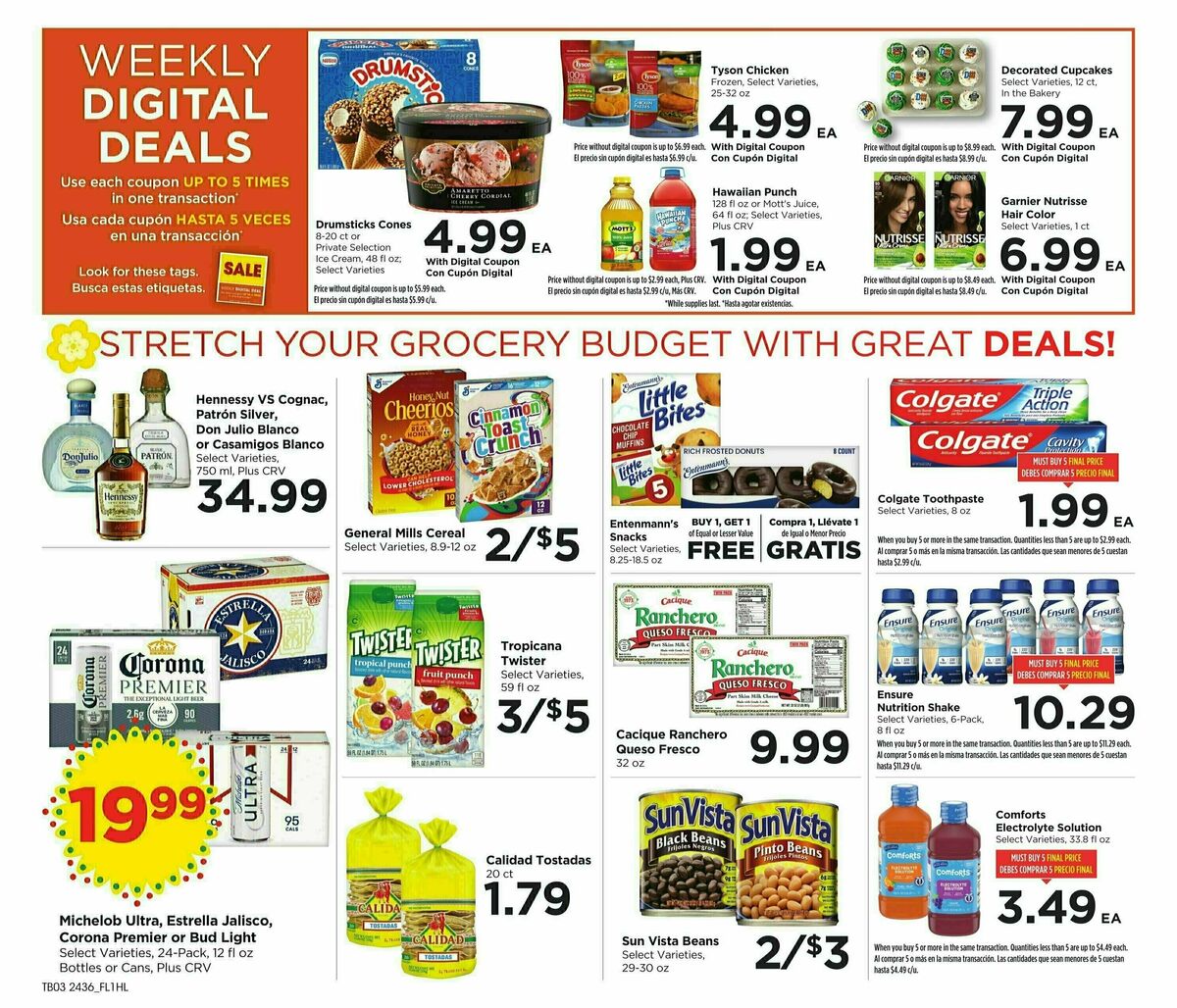 Food 4 Less Weekly Ad from October 9