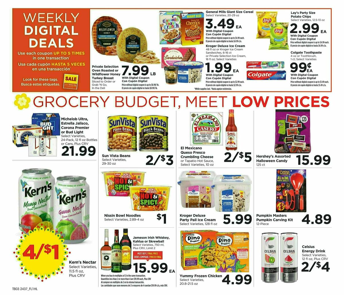 Food 4 Less Weekly Ad from October 16