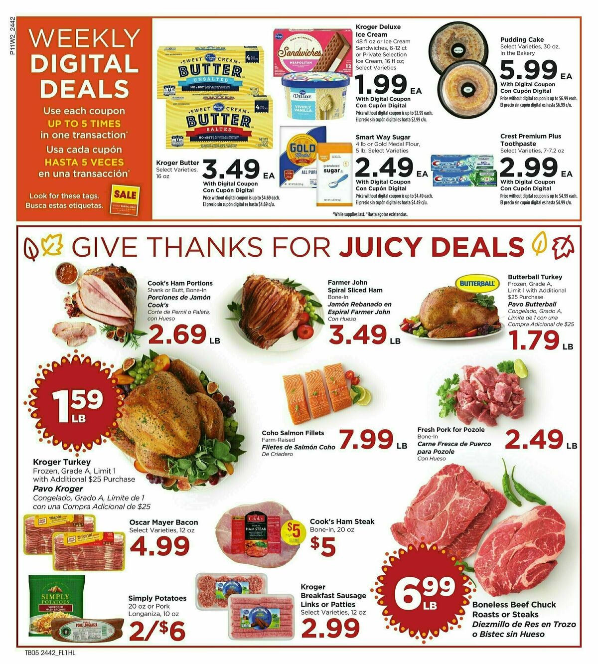 Food 4 Less Weekly Ad from November 20