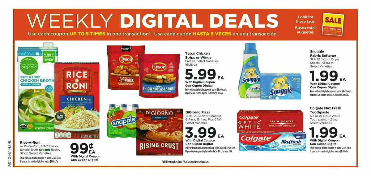 Food 4 Less Weekly Ad from December 26