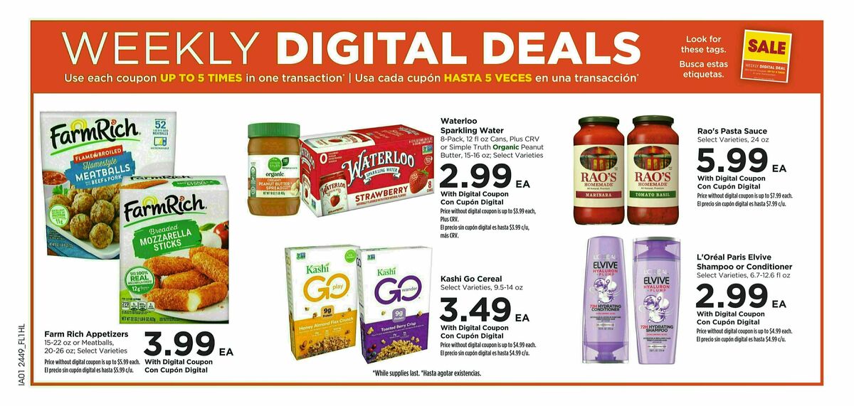 Food 4 Less Weekly Ad from January 8