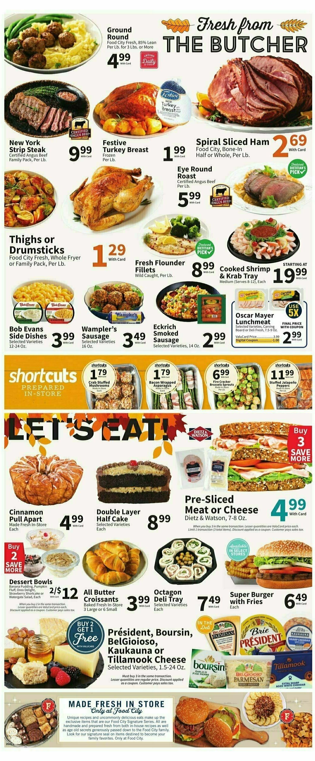 Food City Weekly Ad from November 15