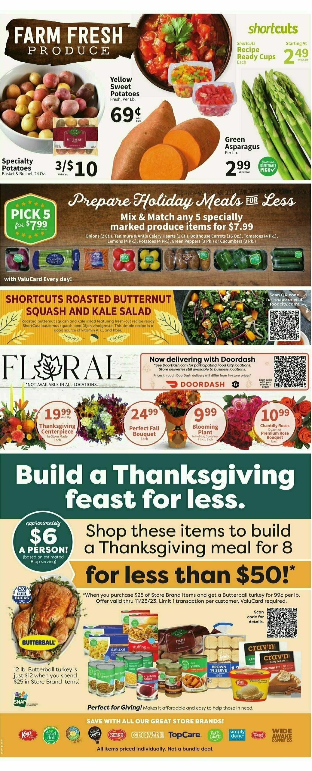 Food City Weekly Ad from November 15