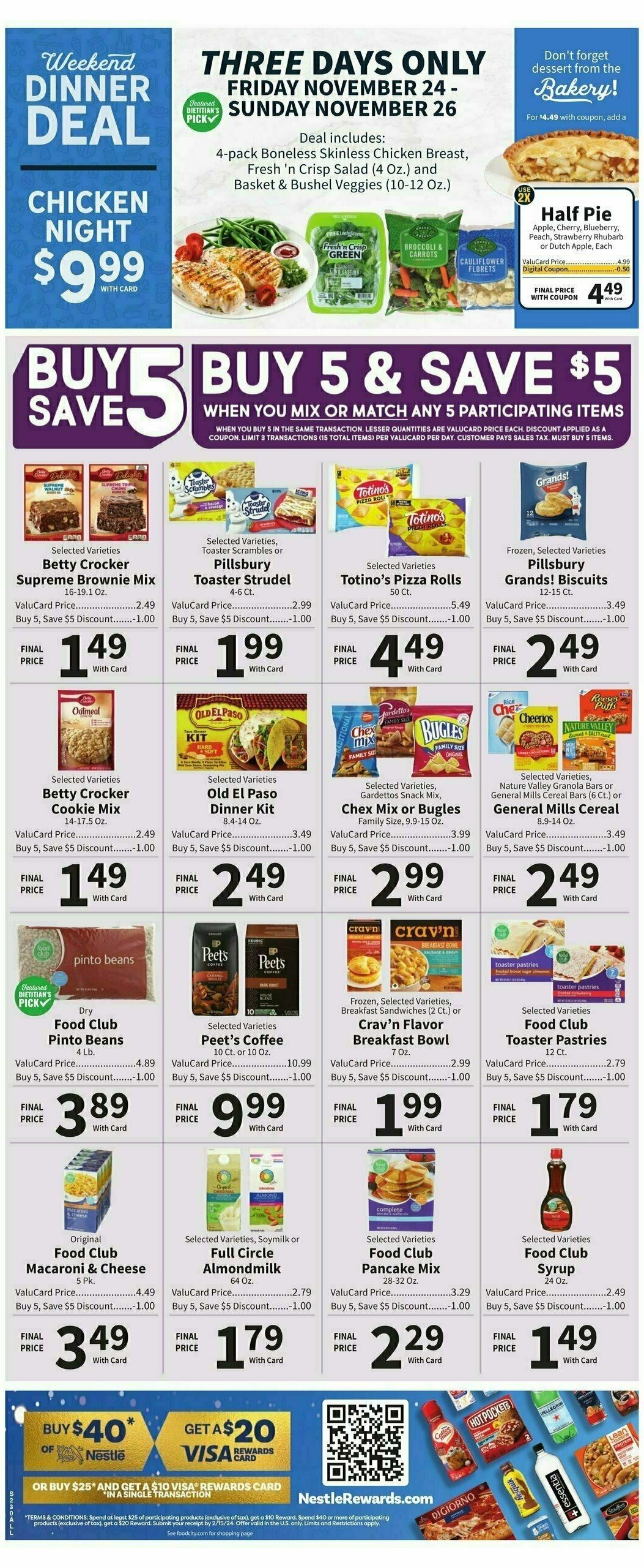 Food City Weekly Ad from November 24