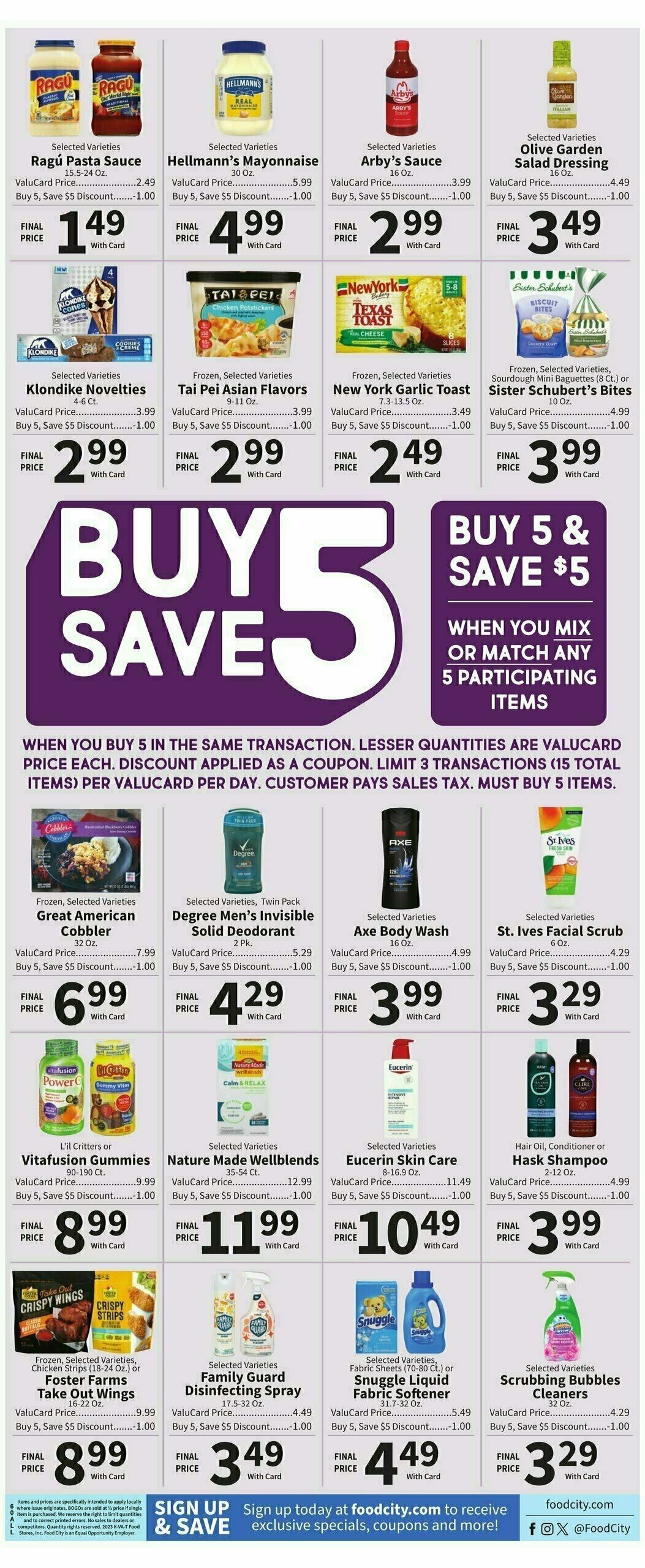 Food City Weekly Ad from November 29