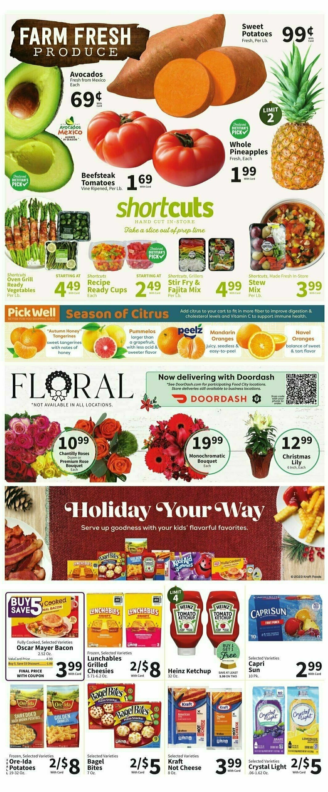 Food City Weekly Ad from December 6