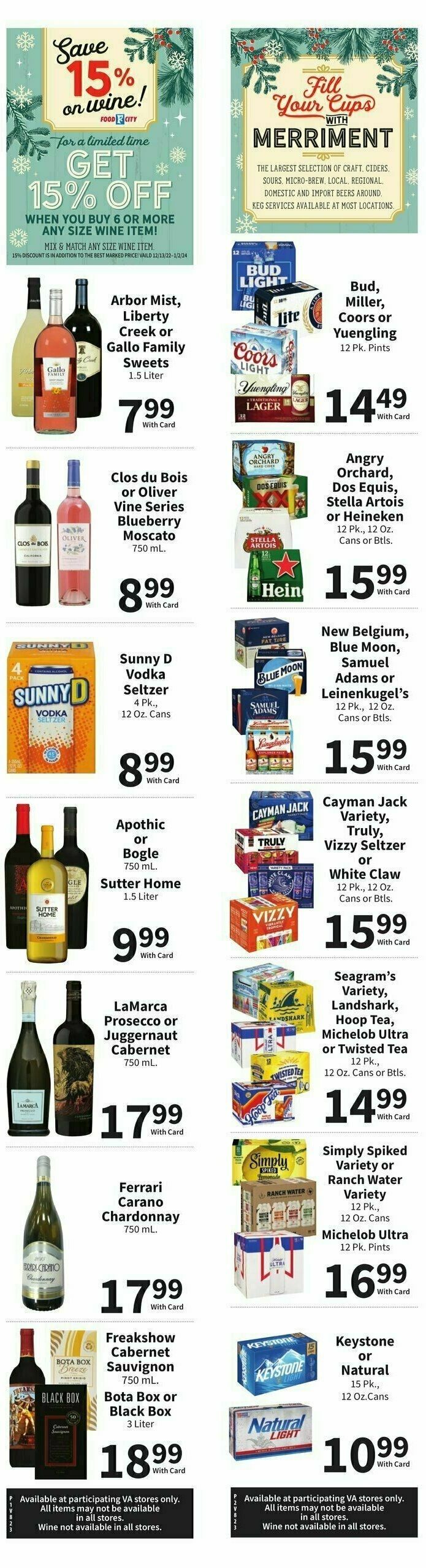 Food City Weekly Ad from December 13