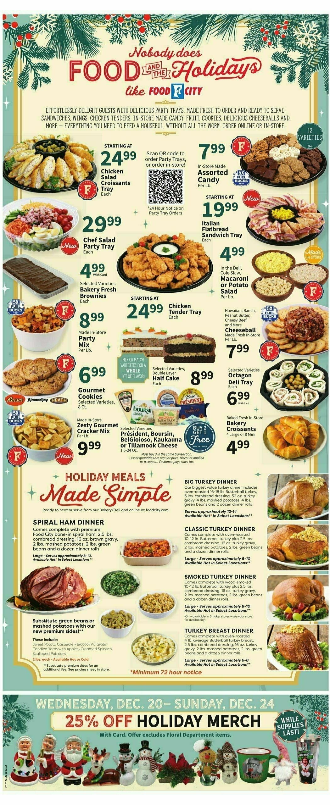 Food City Weekly Ad from December 20