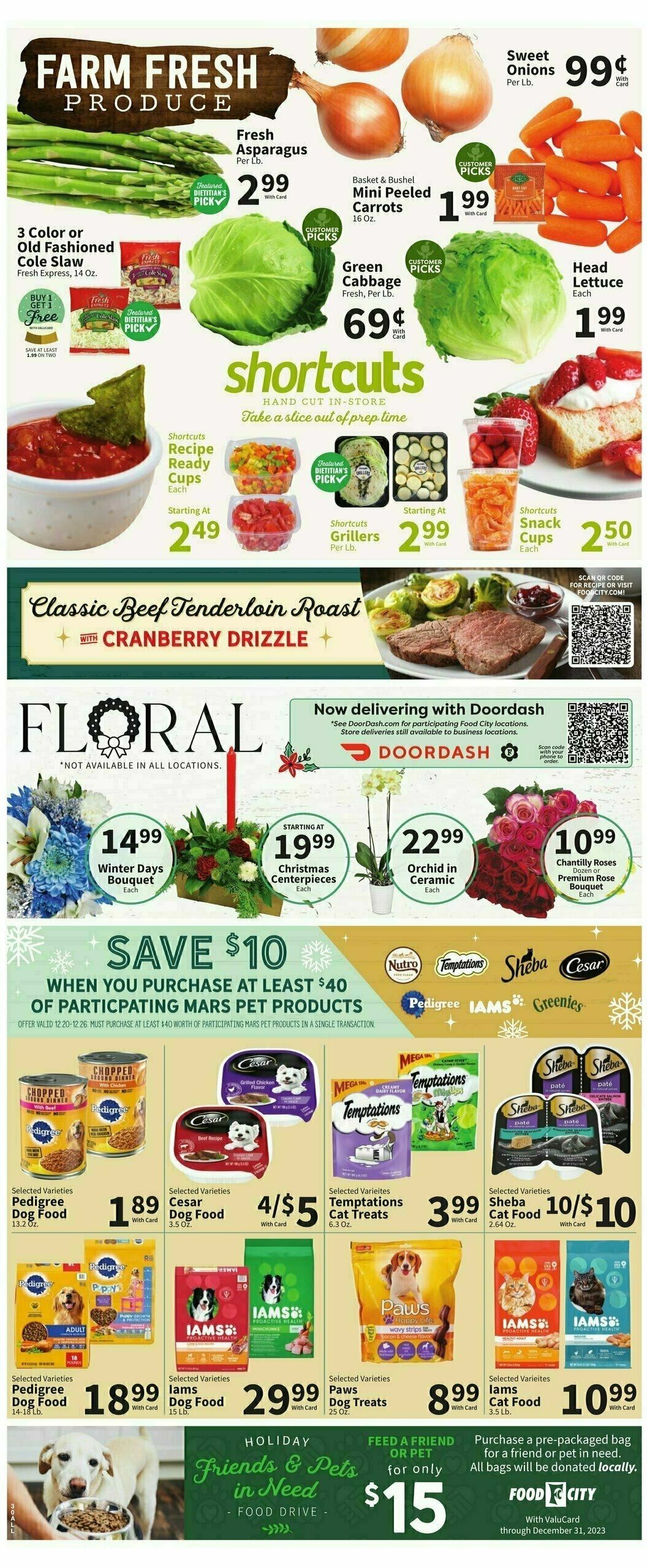 Food City Weekly Ad from December 20