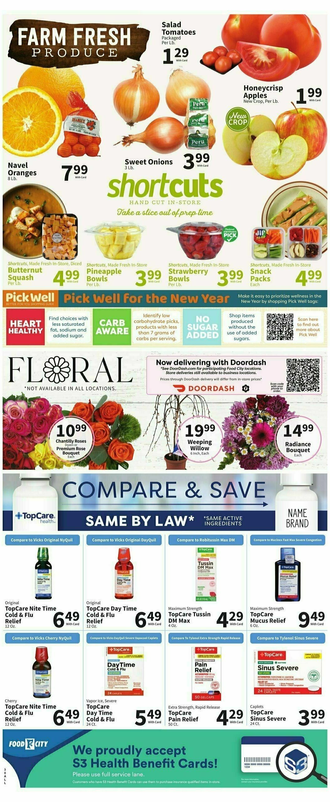 Food City Weekly Ad from January 3