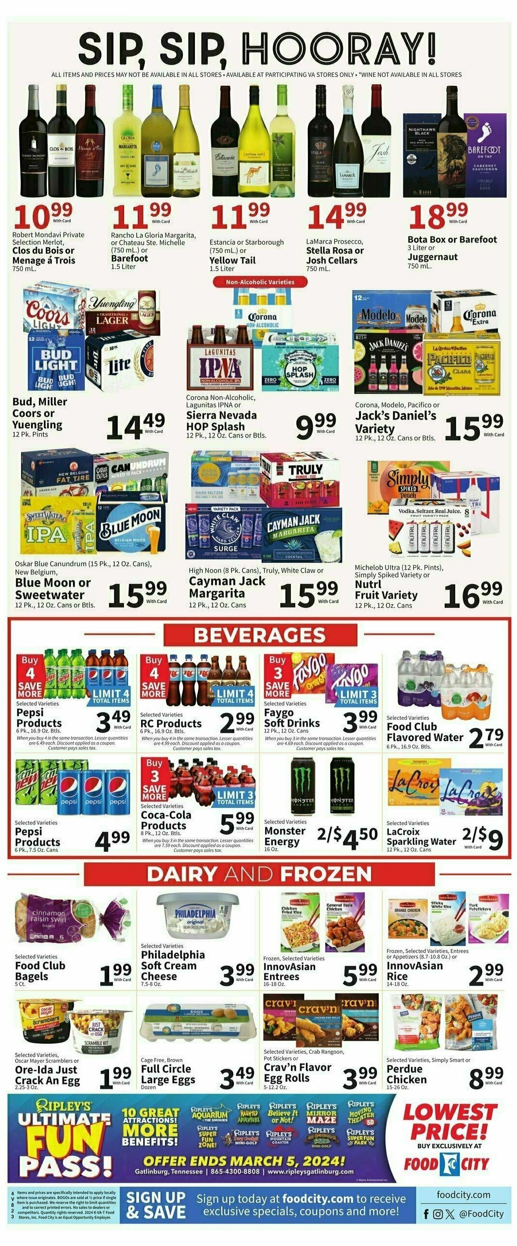 Food City Weekly Ad from January 17