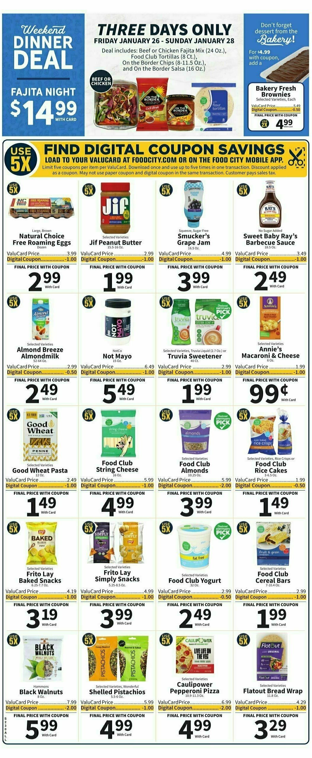 Food City Weekly Ad from January 24