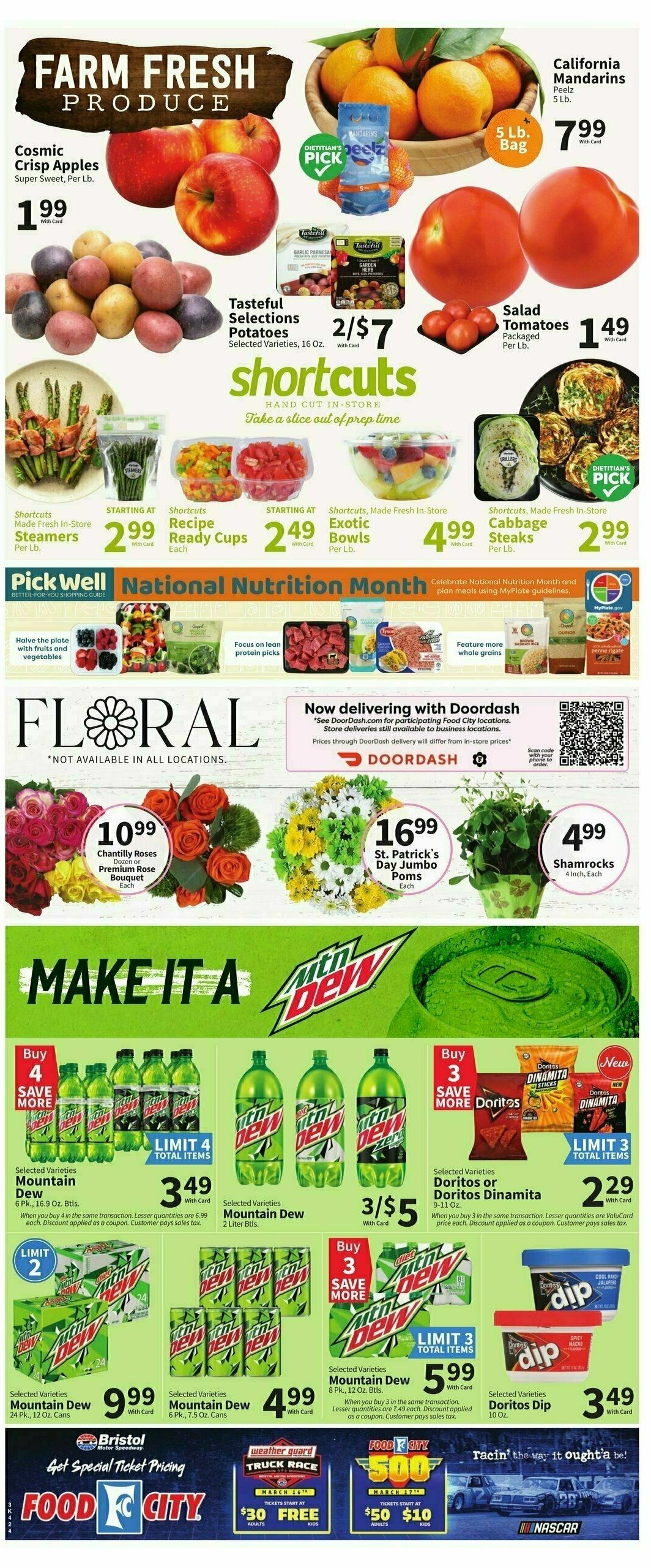 Food City Weekly Ad from March 6