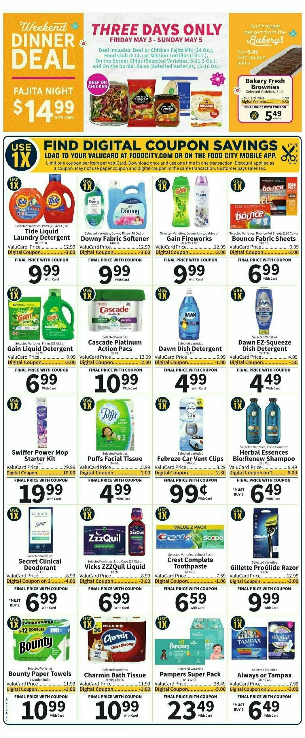 Food City Weekly Ad from May 1