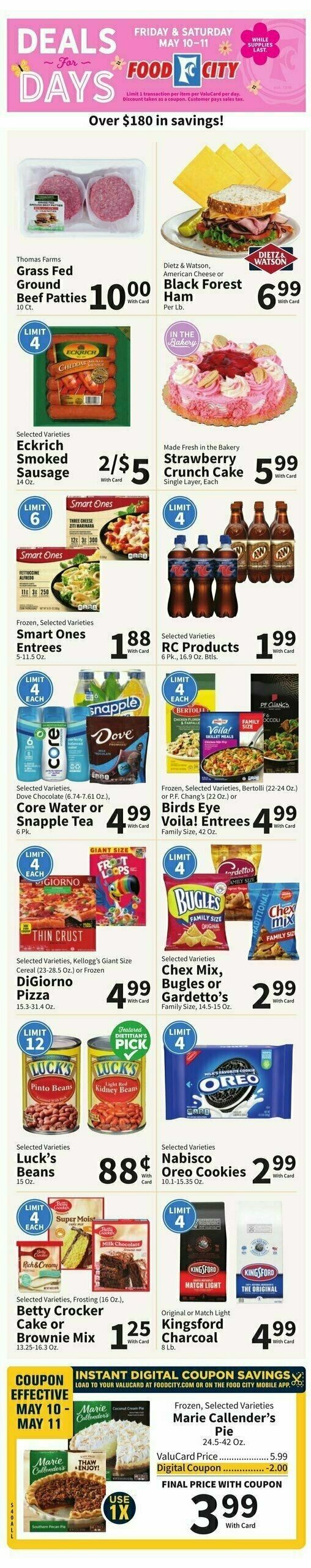 Food City Weekly Ad from May 8