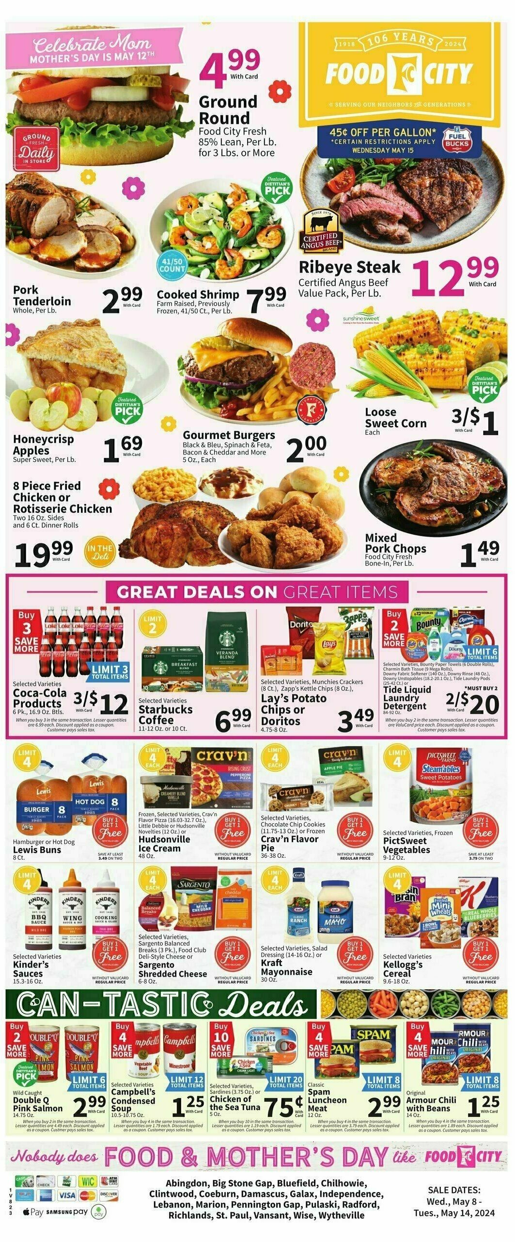 Food City Weekly Ad from May 8