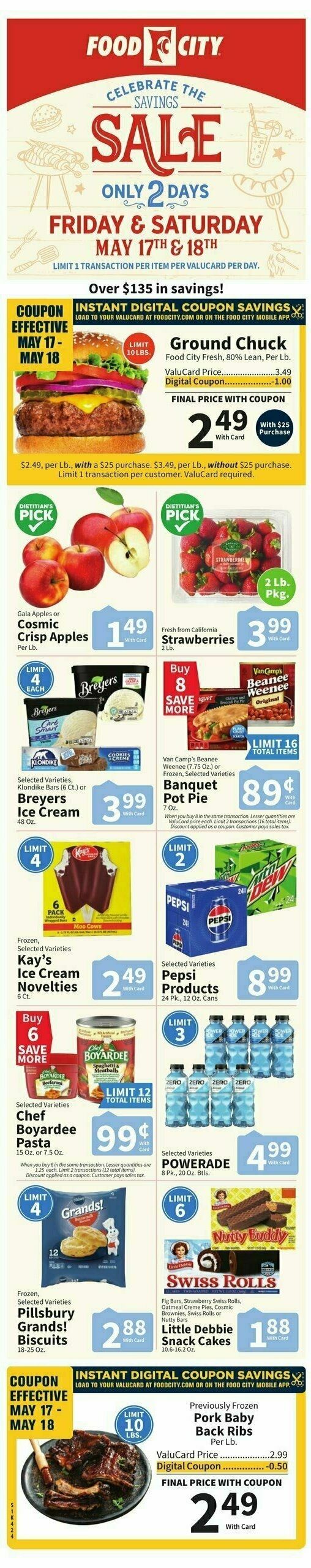 Food City Weekly Ad from May 15