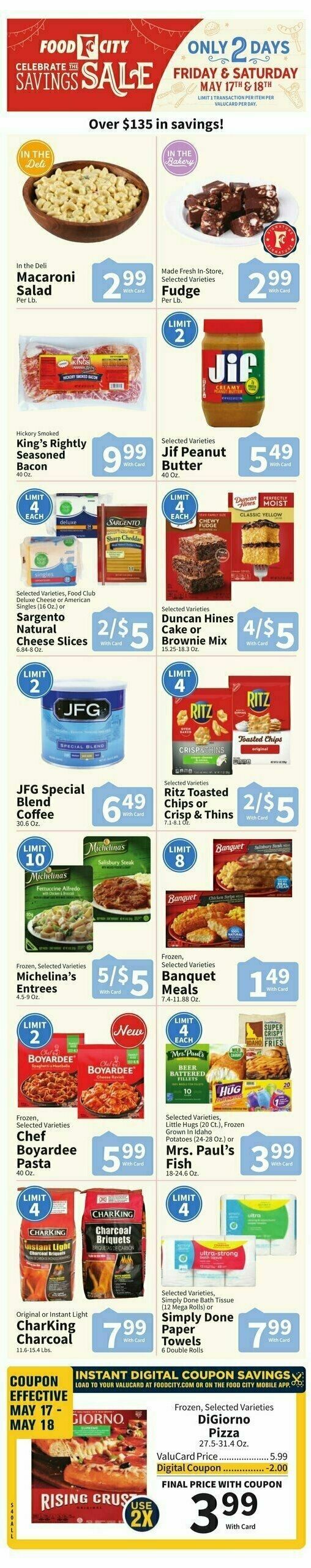 Food City Weekly Ad from May 15