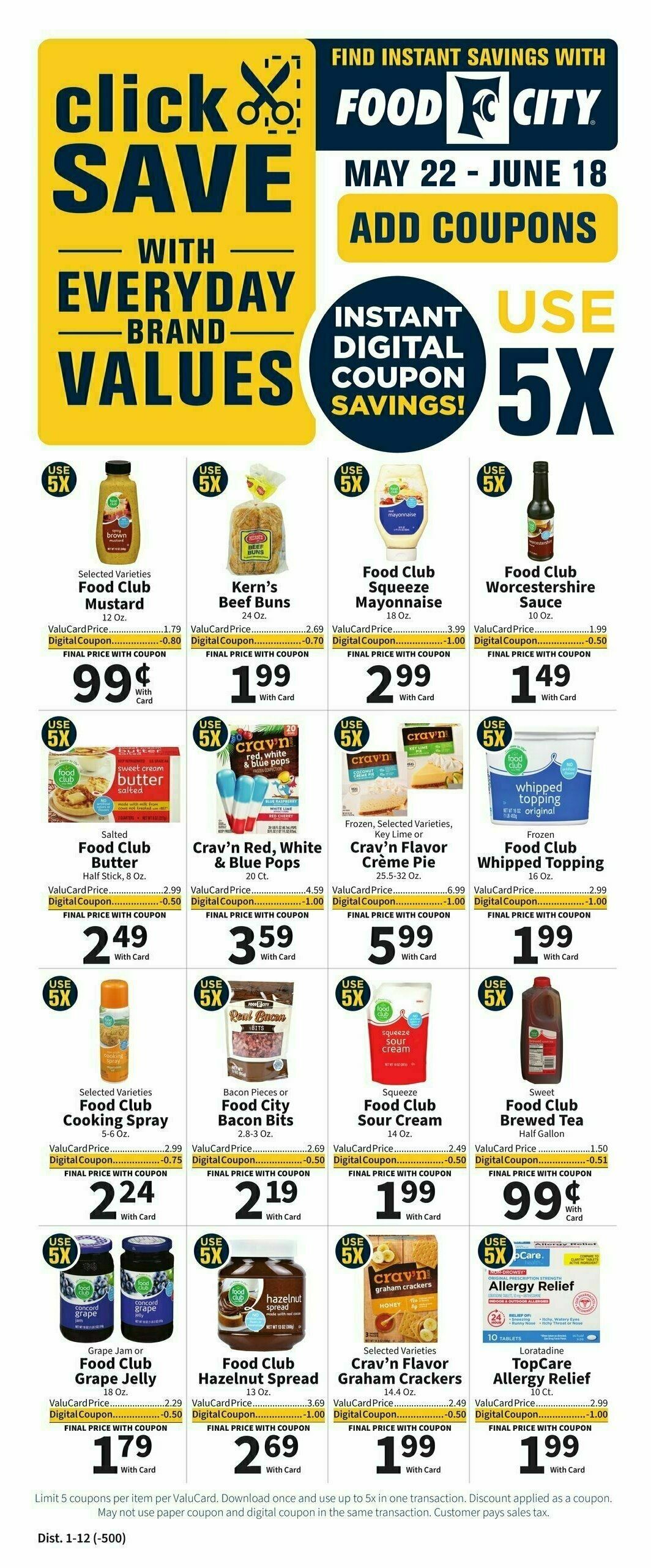 Food City Weekly Ad from May 22