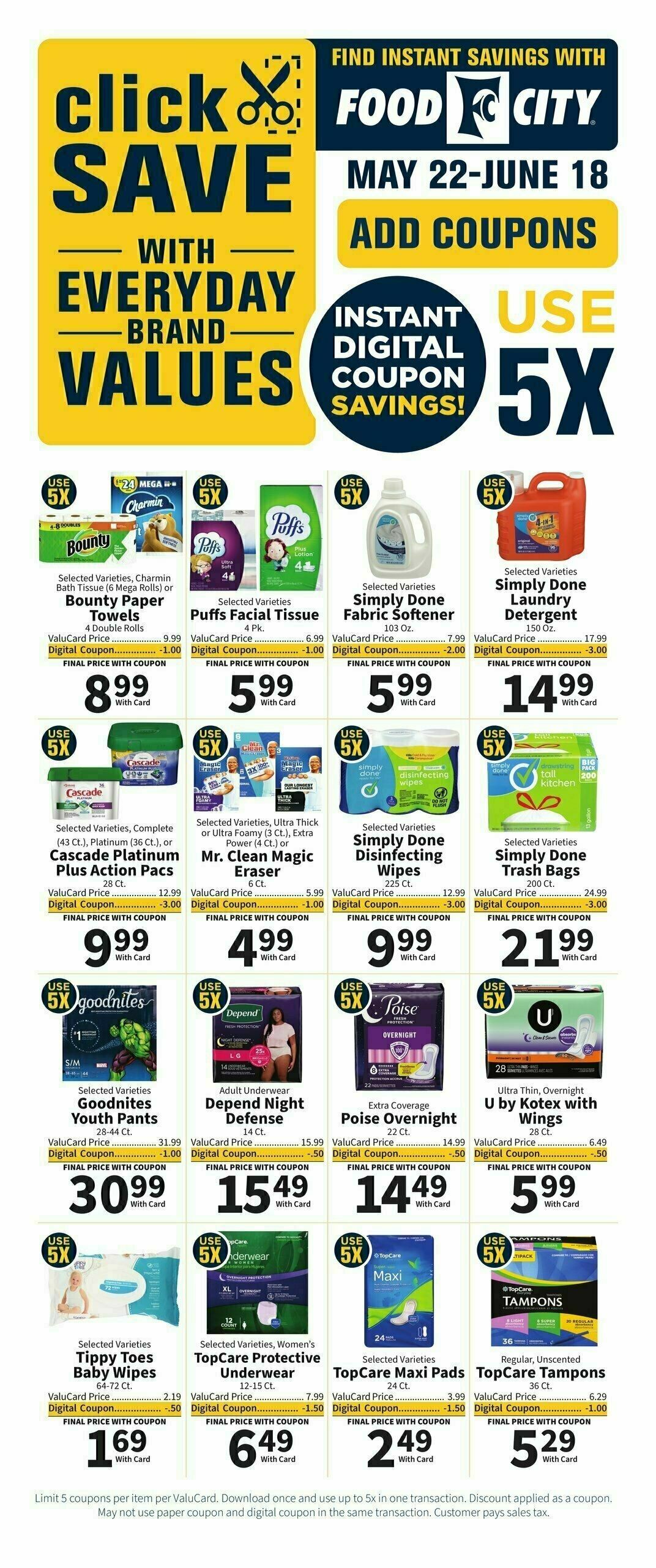 Food City Weekly Ad from May 22