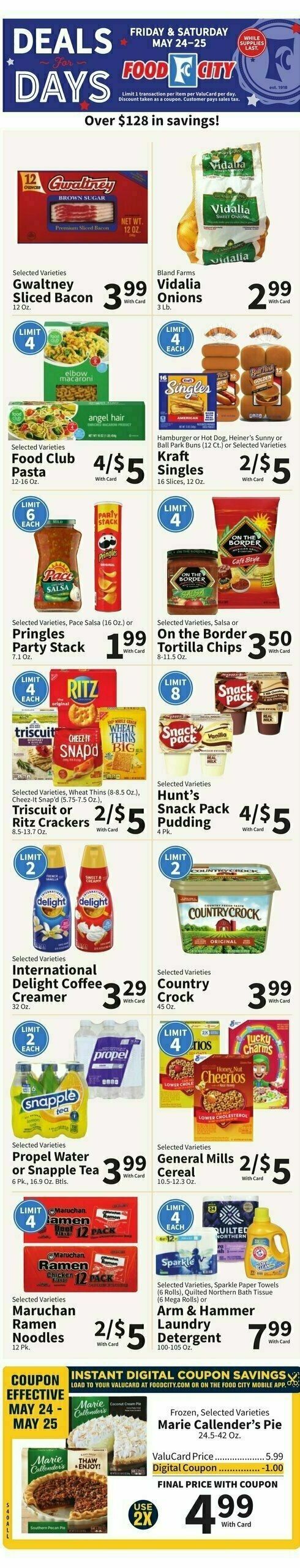 Food City Weekly Ad from May 22