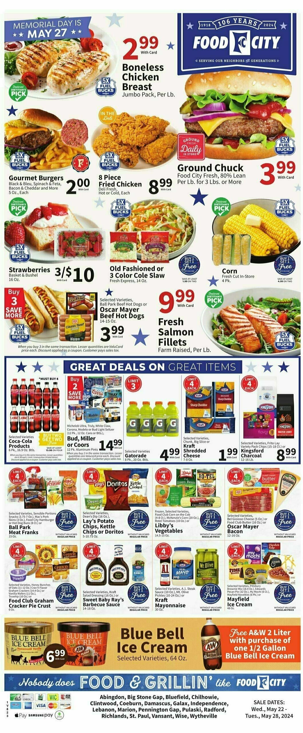 Food City Weekly Ad from May 22