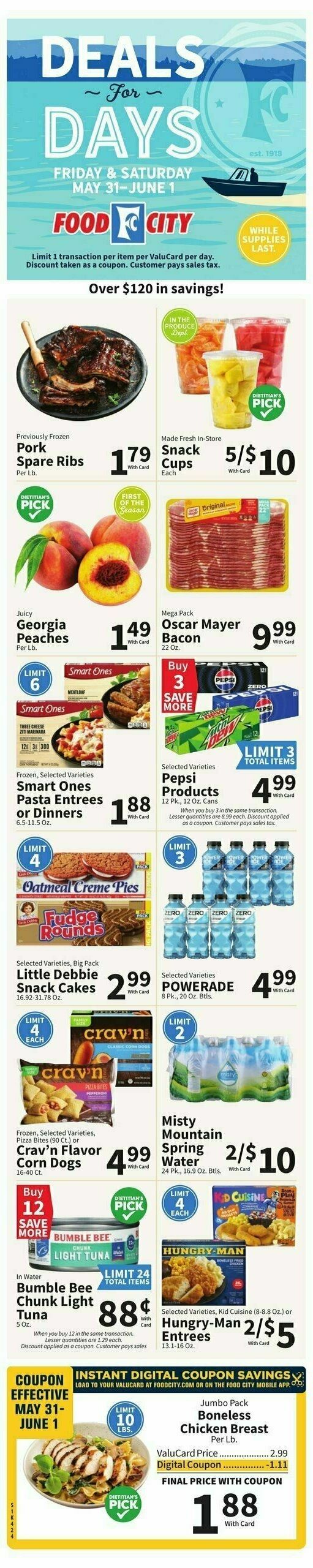 Food City Weekly Ad from May 29