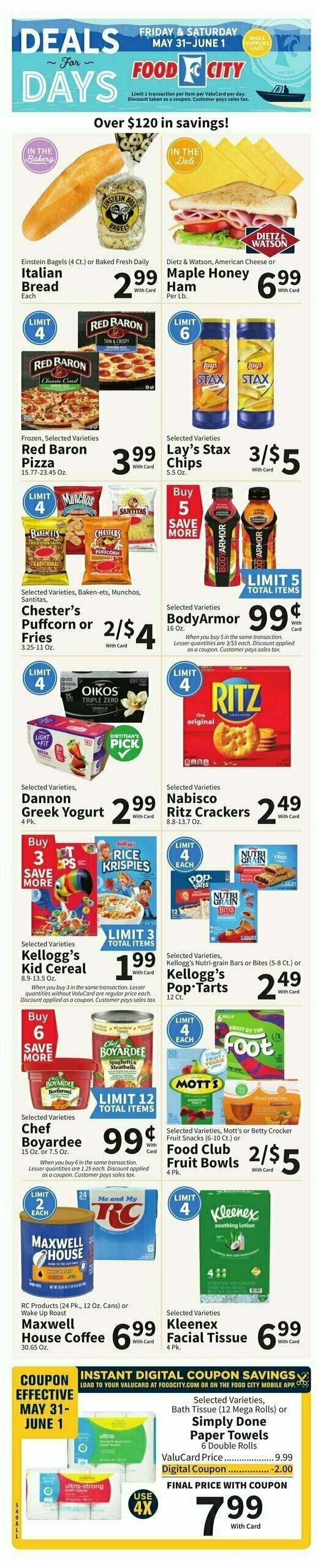 Food City Weekly Ad from May 29