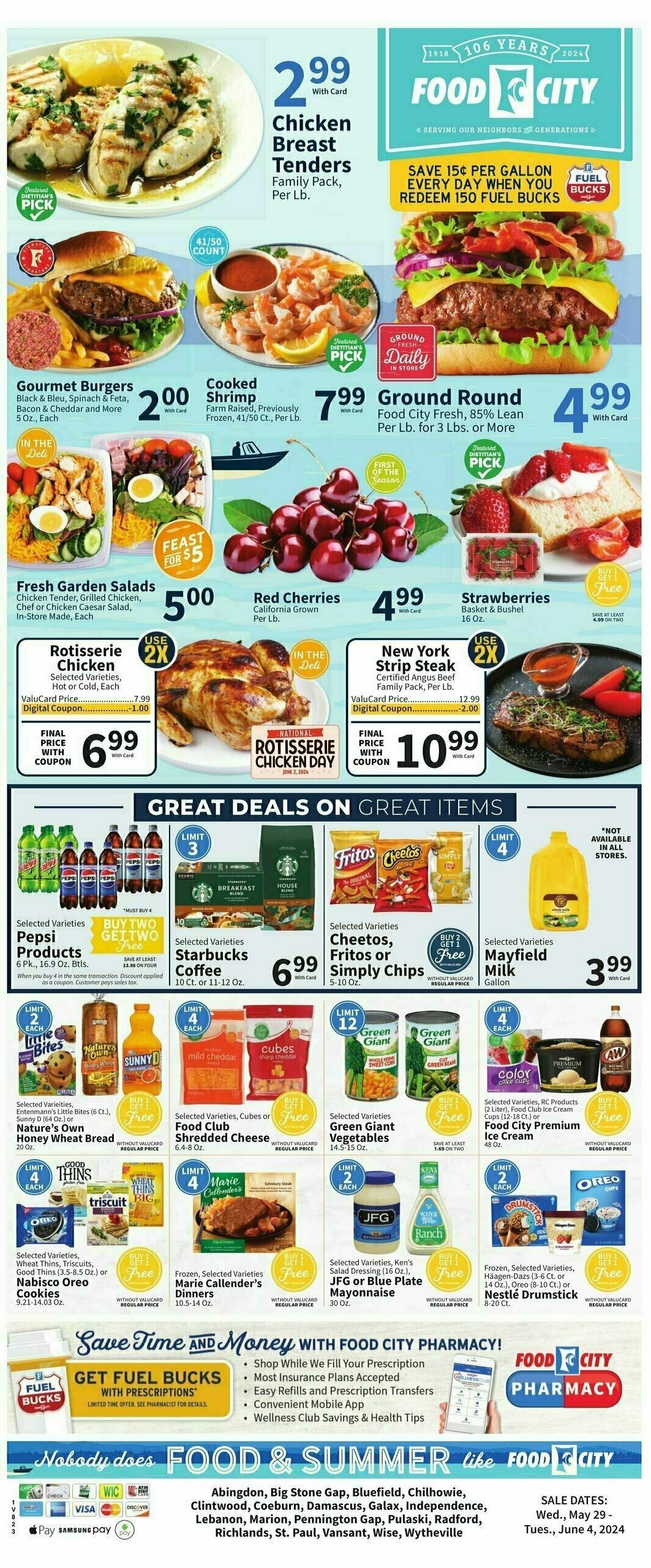 Food City Weekly Ad from May 29