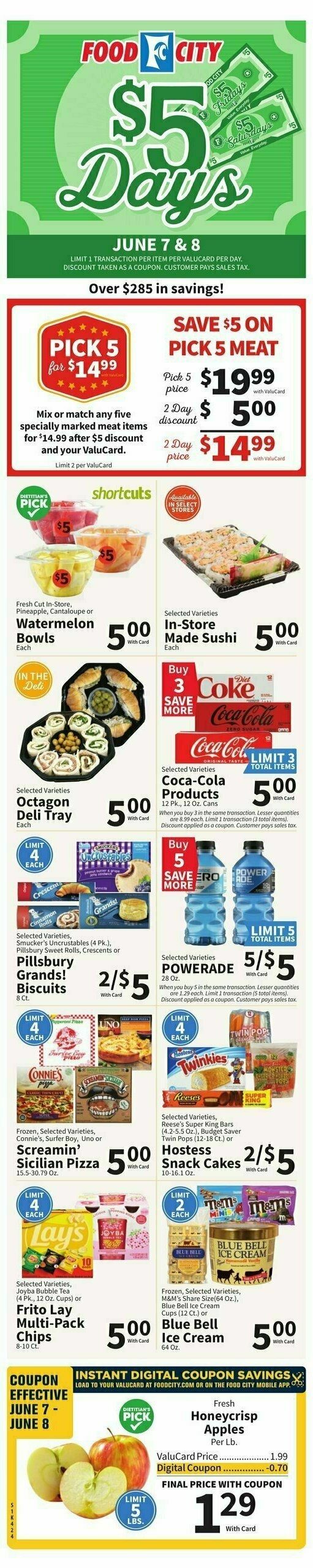 Food City Weekly Ad from June 5