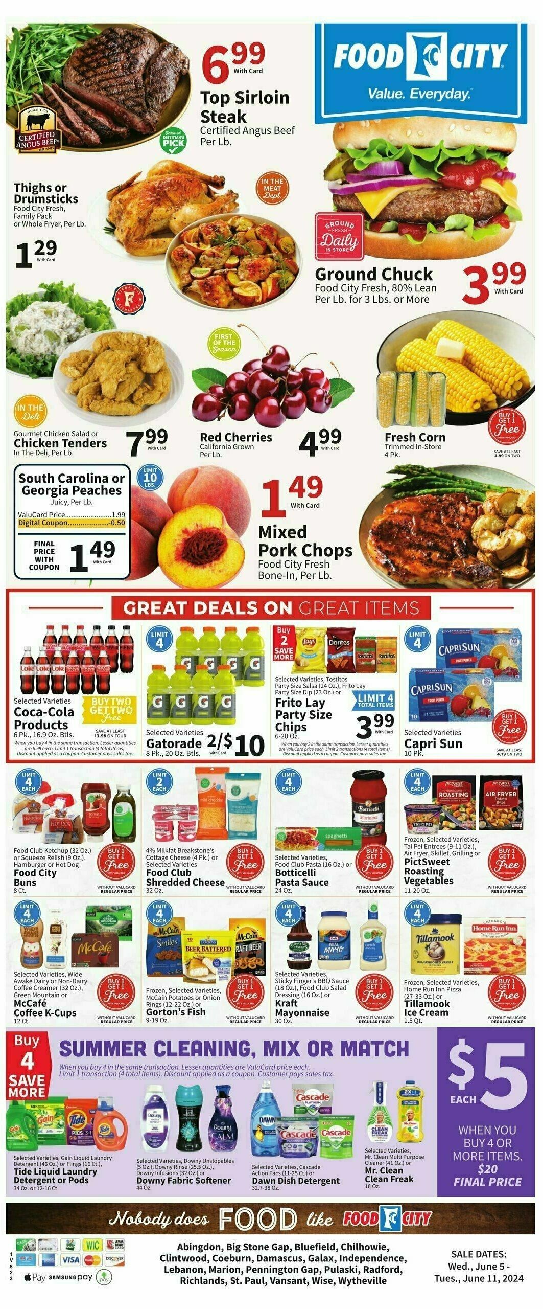 Food City Weekly Ad from June 5