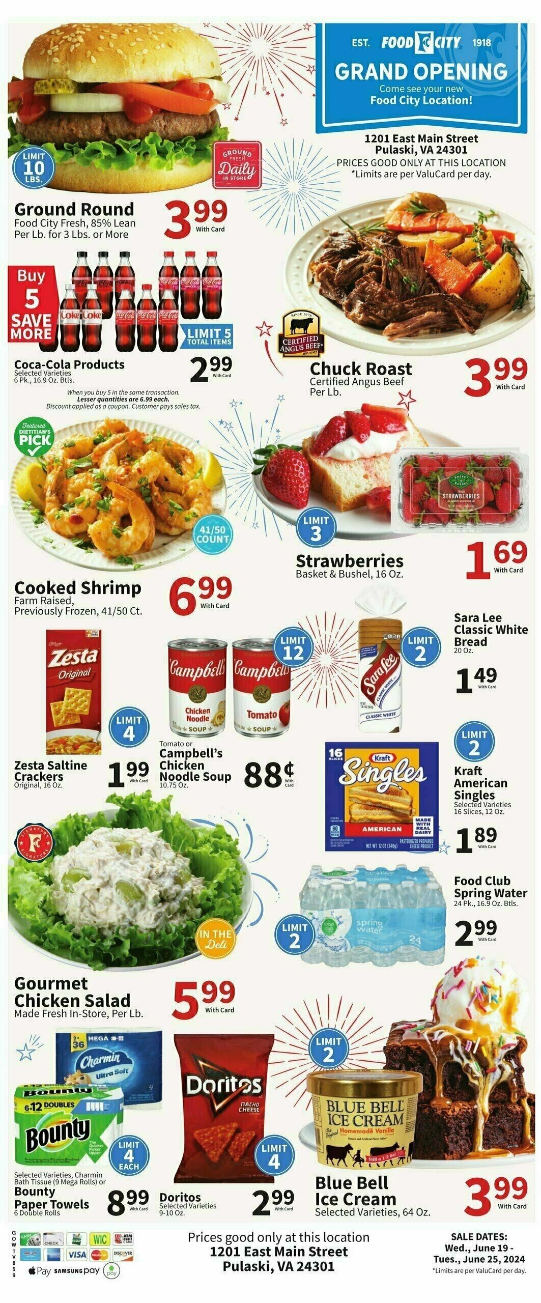 Food City Weekly Ad from June 19