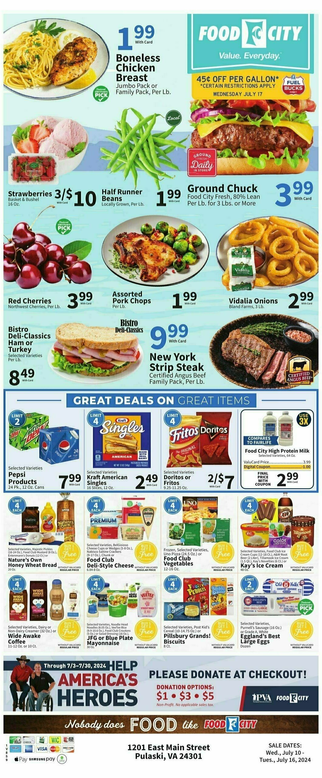 Food City Weekly Ad from July 10