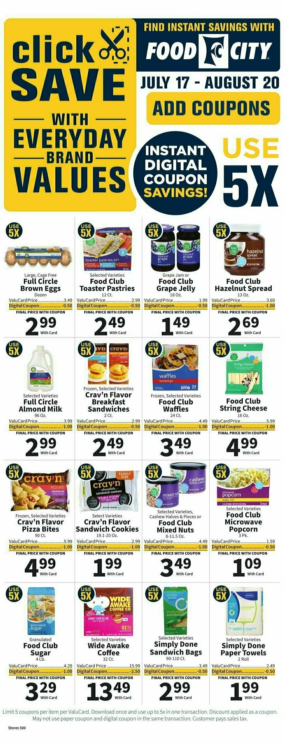 Food City Weekly Ad from July 17