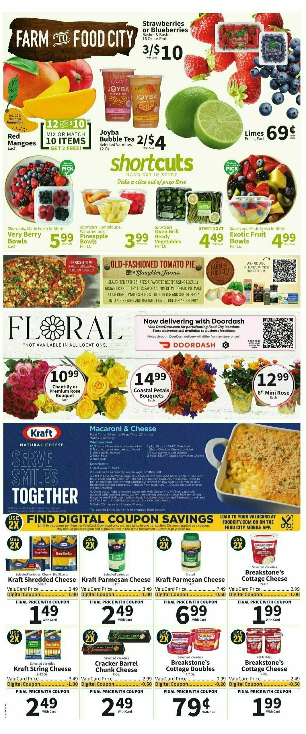 Food City Weekly Ad from July 17