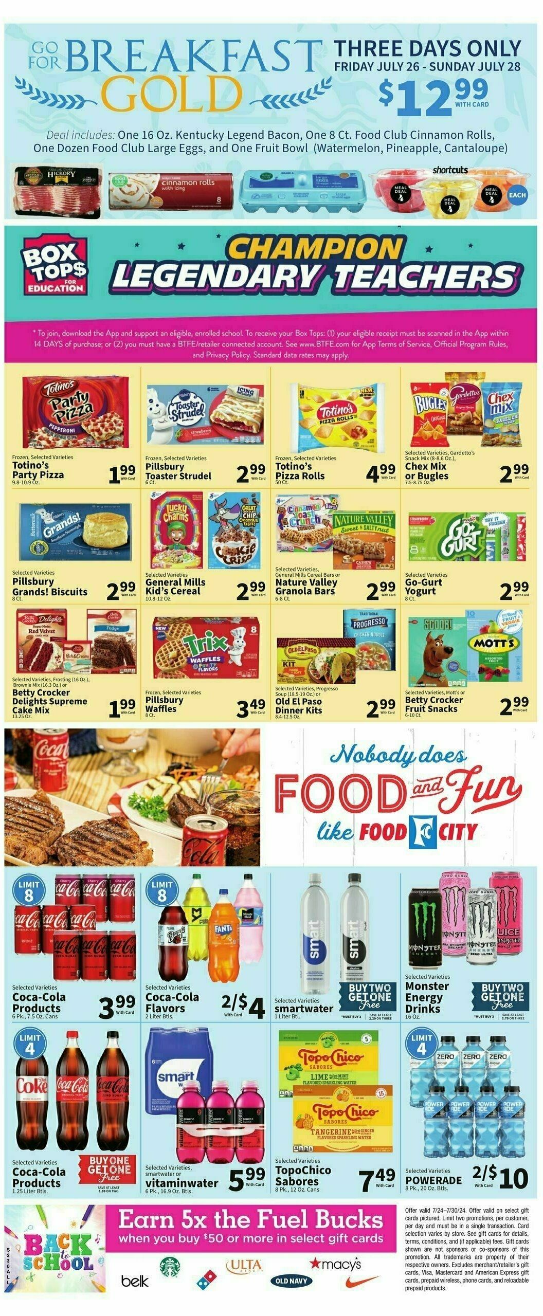 Food City Weekly Ad from July 24