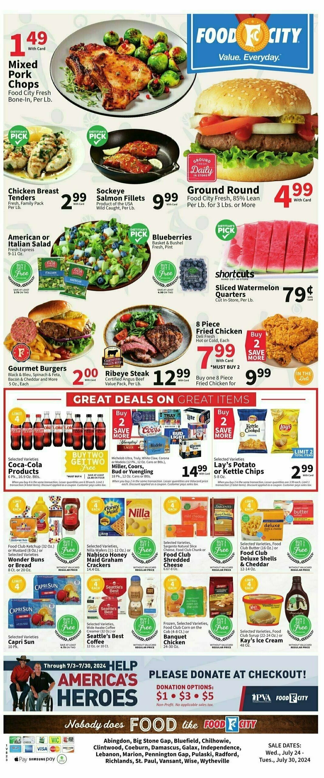 Food City Weekly Ad from July 24