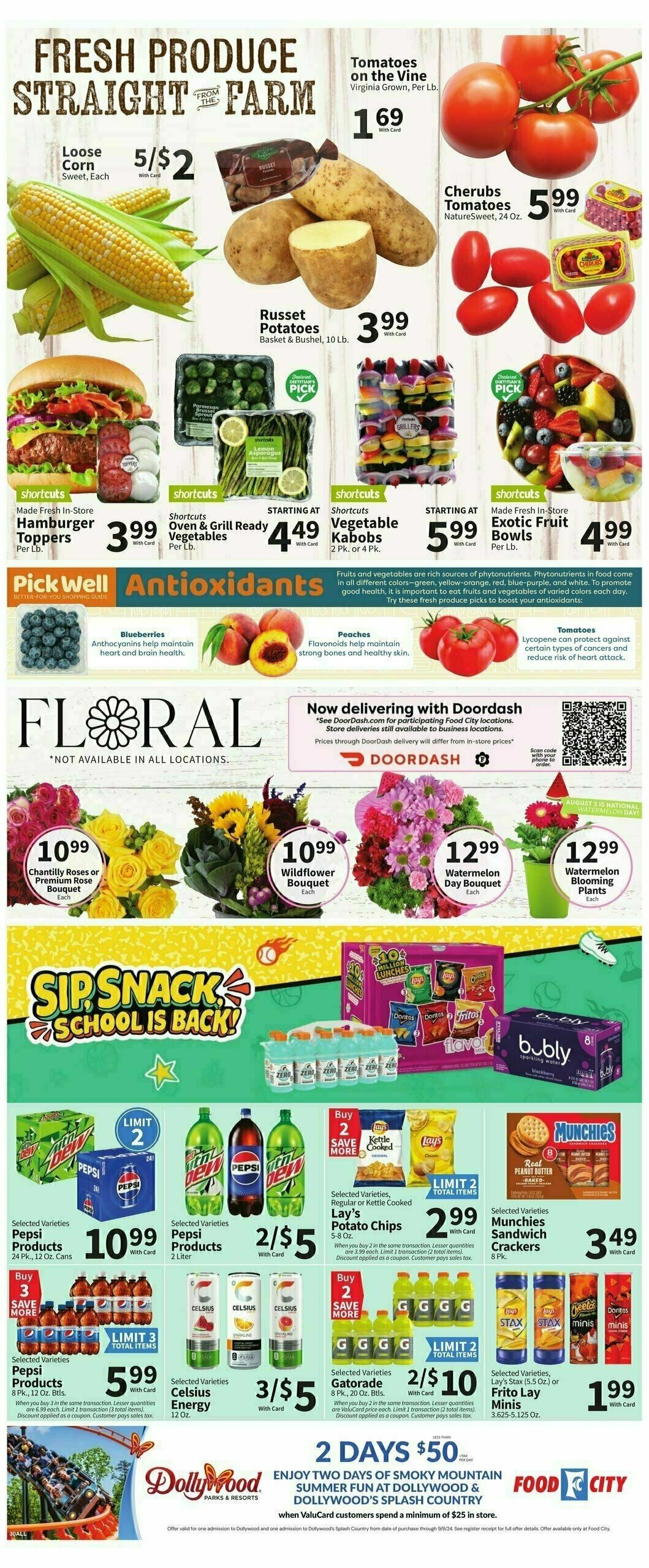 Food City Weekly Ad from July 31