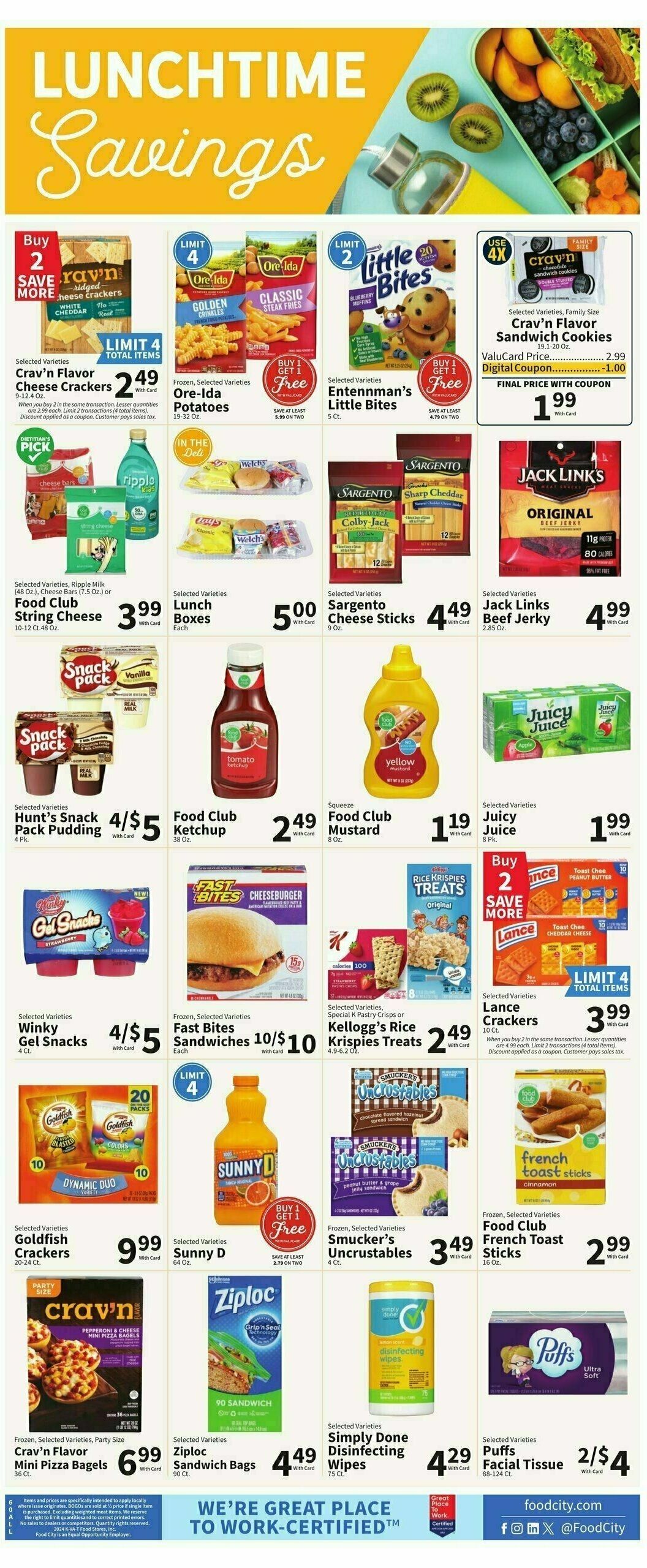 Food City Weekly Ad from July 31