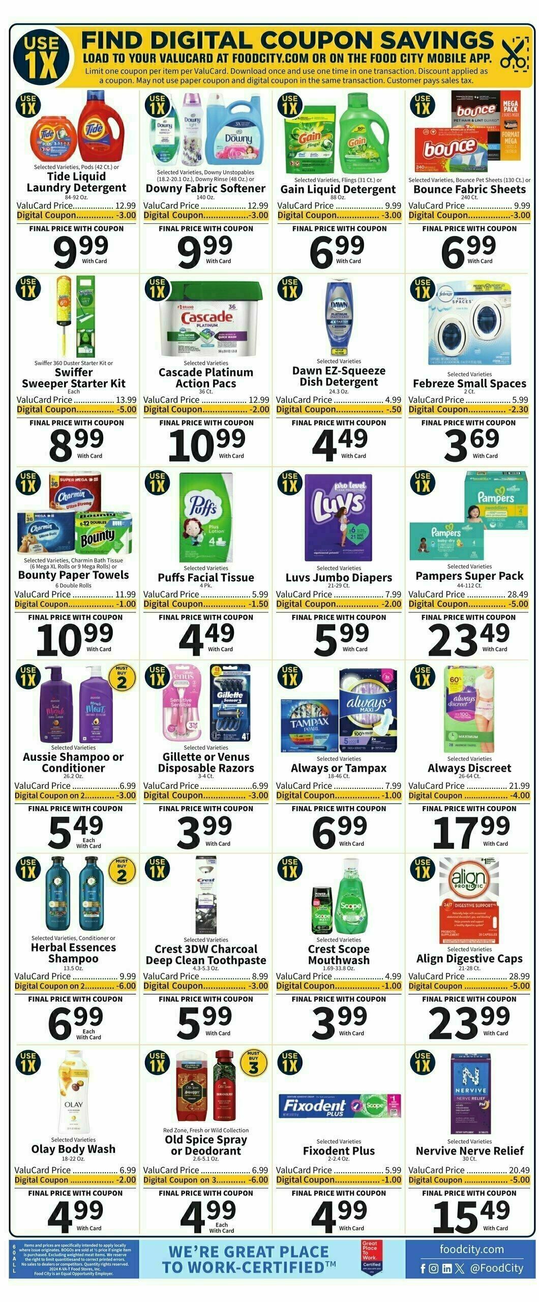 Food City Weekly Ad from August 7