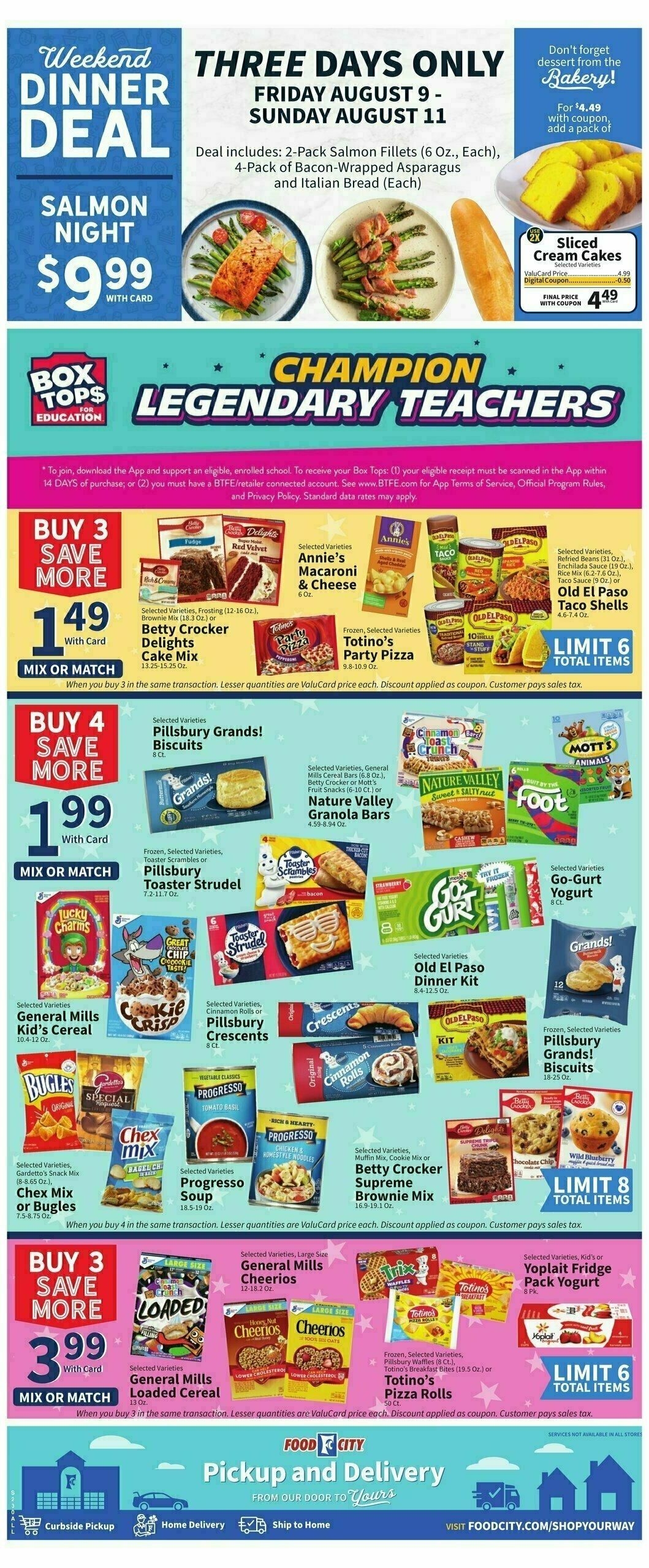 Food City Weekly Ad from August 7