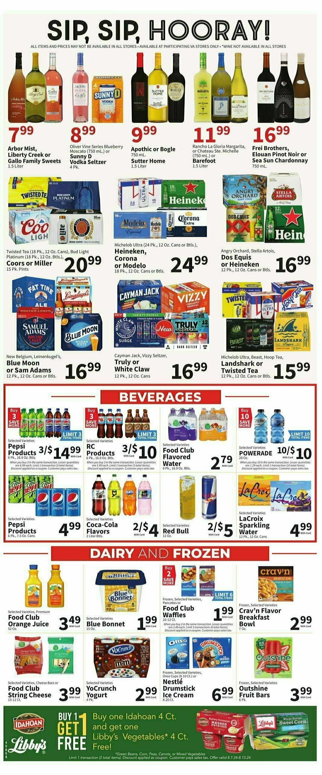 Food City Weekly Ad from August 7